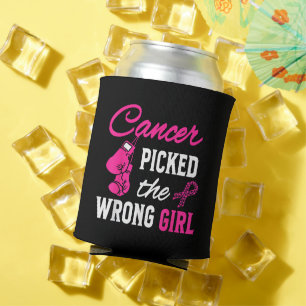 Enfriador De Latas Conciencia de que el cáncer eligió a la chica equi