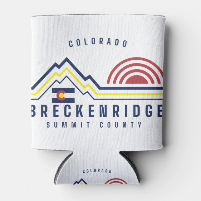 Enfriador De Latas Condado de Breckenridge Mountain Summit (Anverso)