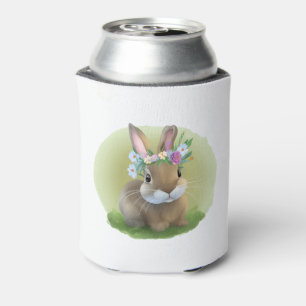 Enfriador De Latas Conejito de Pascua lindo para un estado de ánimo p