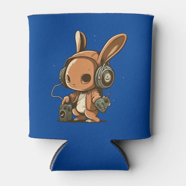 Enfriador De Latas Conejo melódico: Un viaje musical (Anverso)