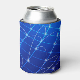 Enfriador De Latas Conexiones de red azul y blanco