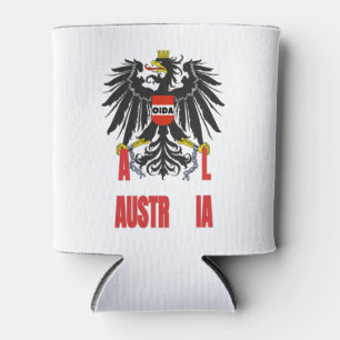 Enfriador De Latas Confusión de Austria con Australia con Águilas
