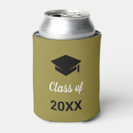 Enfriador De Latas Congratos Graduación Graduada Clase Cap De Cualqui