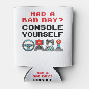 Enfriador De Latas Consola de juegos Funny Pun Gamer Video Player