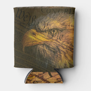 Enfriador De Latas Constitución con águila calva