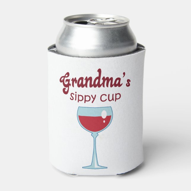 Enfriador De Latas Copa Sippy de la abuela (Lata Anverso)