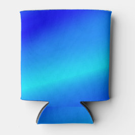 Enfriador De Latas Copper azul oscuro color de agua abstracto pastel