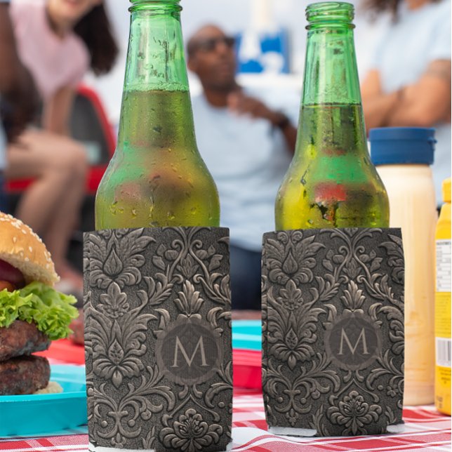 Enfriador De Latas Copper brown and black floral seamless pattern (Subido por el creador)