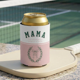 Enfriador De Latas Coquette Sport Pickleball Mama MVP Family Name