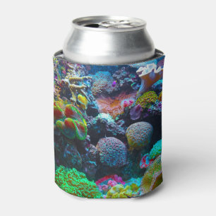 Enfriador De Latas Coral Colorido Subacuático