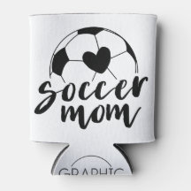 Corazón de Mamá Futbolera Pelota