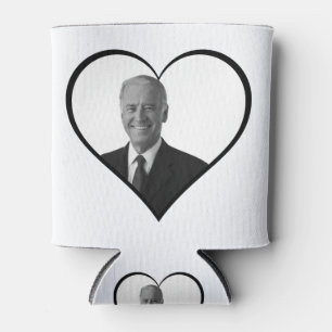 Enfriador De Latas corazón de vota joe biden