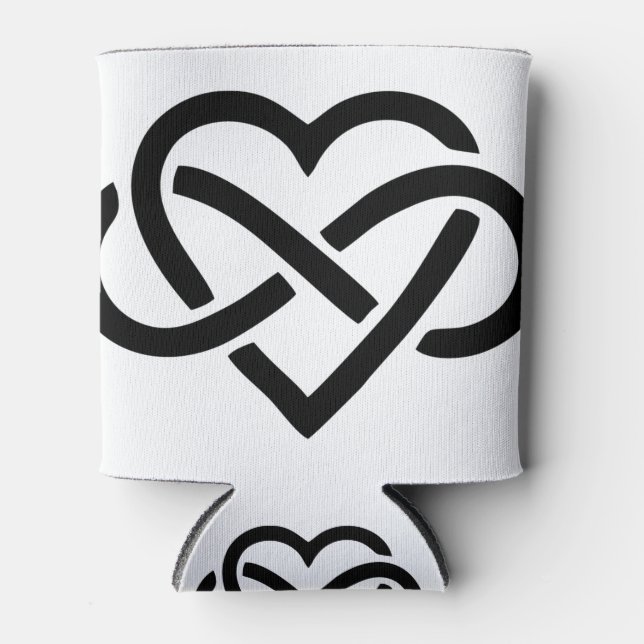 Enfriador De Latas Corazón Infinito (Anverso)