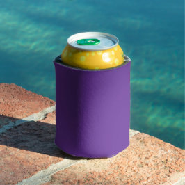 Enfriador De Latas Corazón Púrpura Color Sólido