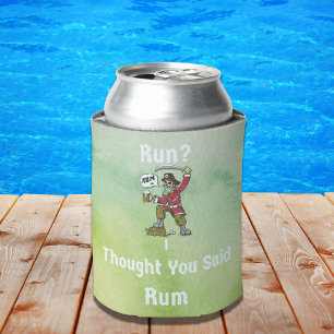 Enfriador De Latas ¿Correr? Pensé Que Dijiste Rum Funny Runners