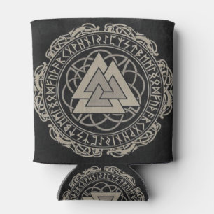 ENFRIADOR DE LATAS CORRIENTES ESCANDINAVIANAS, VALKNUT DE MITOLOGÍA 