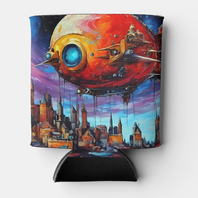 Enfriador De Latas Cosmic Airship (Anverso)