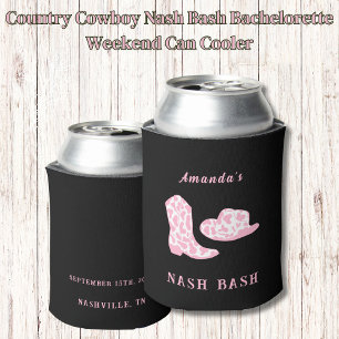 Enfriador De Latas Country Cowboy Nash Bash Bachelorette Weekend