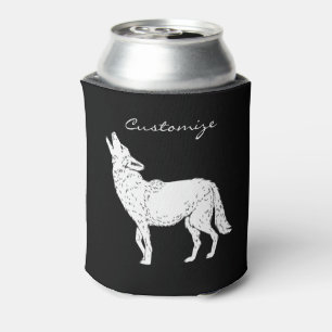 Enfriador De Latas Coyote Howling Thunder_Cove