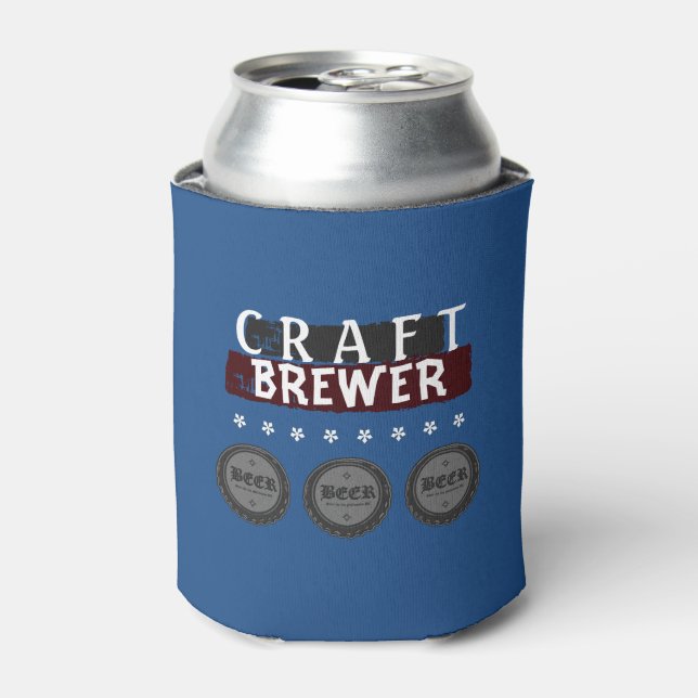 Enfriador De Latas Craft Brewer 5/Blue (Lata Anverso)