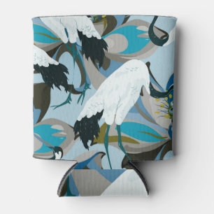 Enfriador De Latas Crane & Lotus: cosecha abstracta