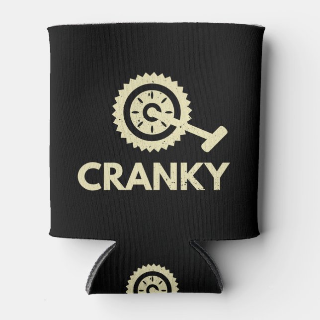 Enfriador De Latas Cranky / Bicycle/ Cyclist (Anverso)