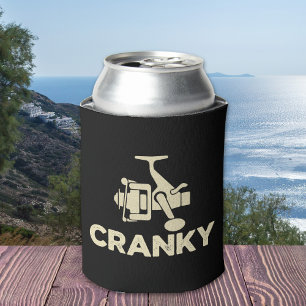 Enfriador De Latas Cranky Funny Gift Ideas For Fishing Lover