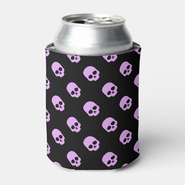 Enfriador De Latas Cránulos rosados de Gótico curado (Lata Anverso)