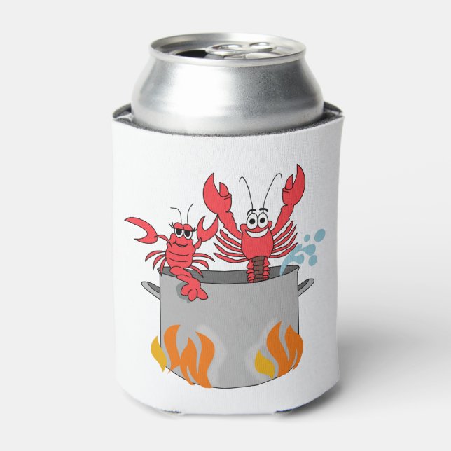 Enfriador De Latas Crawfish Hervir (Lata Anverso)