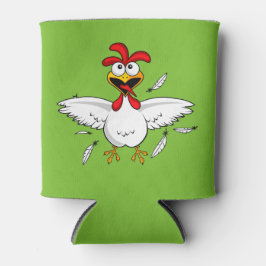 Enfriador De Latas Crazy Personalizado Chicken Wing Fling