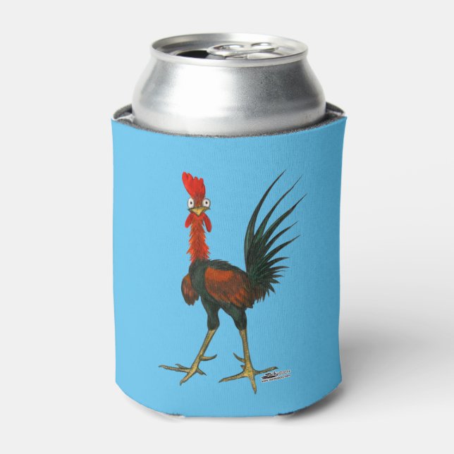 Enfriador De Latas Crazy Rooster (Lata Anverso)