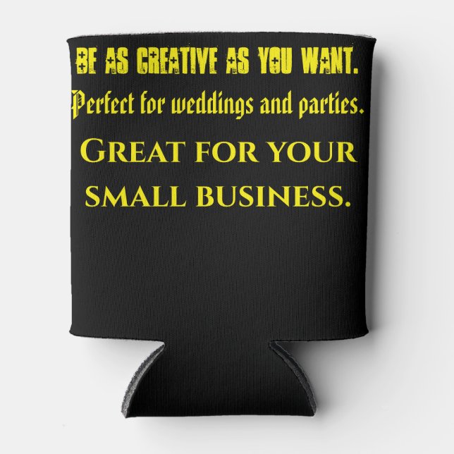 Enfriador De Latas Crea el tuyo propio (Anverso)