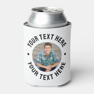 Enfriador De Latas Crea tu propia foto y texto