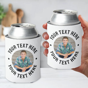 Enfriador De Latas Crea tu propia foto y texto