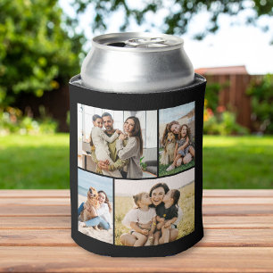 Enfriador De Latas Crea tu propio collage de 4 fotos personalizado