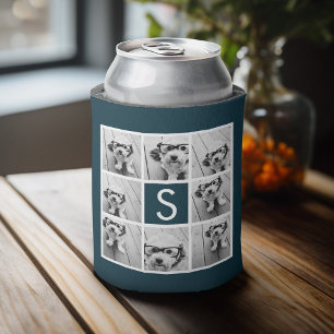 Enfriador De Latas Crea tu propio collage de Instagram con monograma