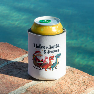Enfriador De Latas cree en Santa y los dinosaurios (Santa Elena