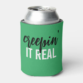 Enfriador De Latas Creepin 'it Real Funny Halloween Refrigerador de b