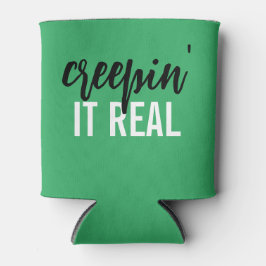 Enfriador De Latas Creepin 'it Real Funny Halloween Refrigerador de b