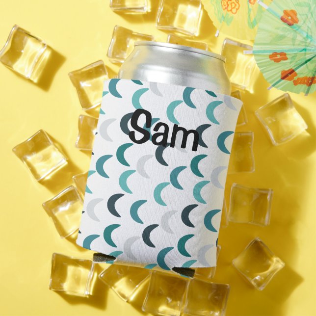 Enfriador De Latas Crescentes de agate azul (Verano in situ)