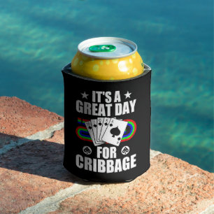 Enfriador De Latas Cribbage Board Para Cribbage Card Game Player Funn