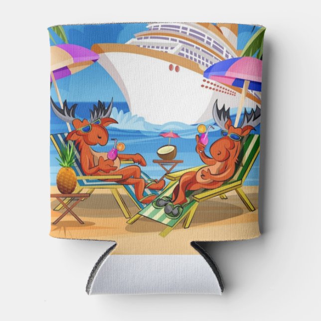 Enfriador De Latas Cruceros Moose (Anverso)