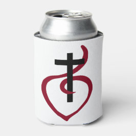 Enfriador De Latas Cruz cristiana simple