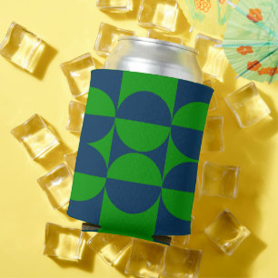 Enfriador De Latas Cuadrados y círculos de Bauhaus