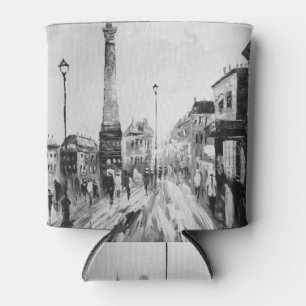 Enfriador De Latas Cuadros artísticos en blanco y negro.