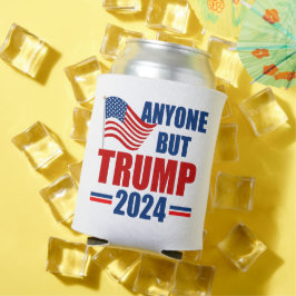 Enfriador De Latas Cualquiera menos Trump 2024 Divertido político