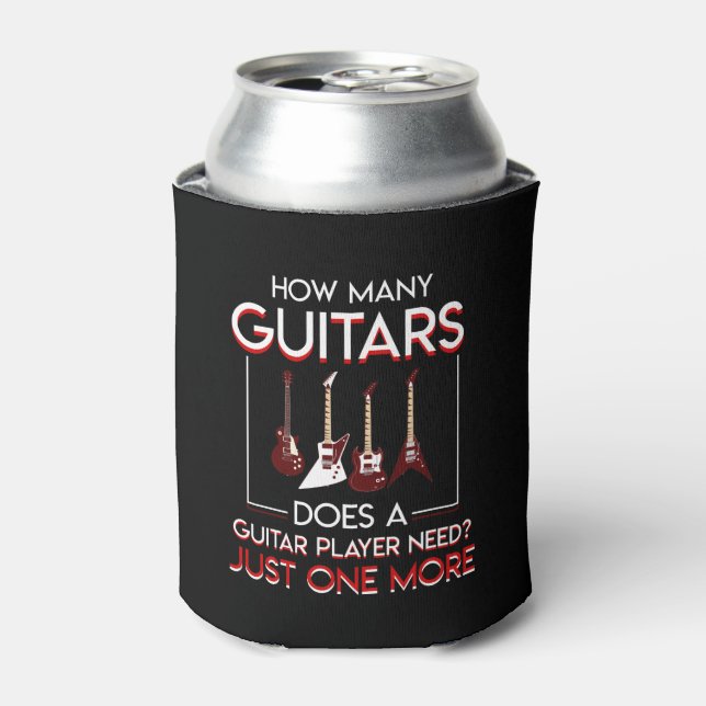 Enfriador De Latas ¿Cuántos Guitoristas Necesitan Uno Más? (Lata Anverso)
