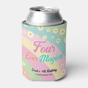 Enfriador De Latas Cuatro cumpleaños mágicos de Groovy