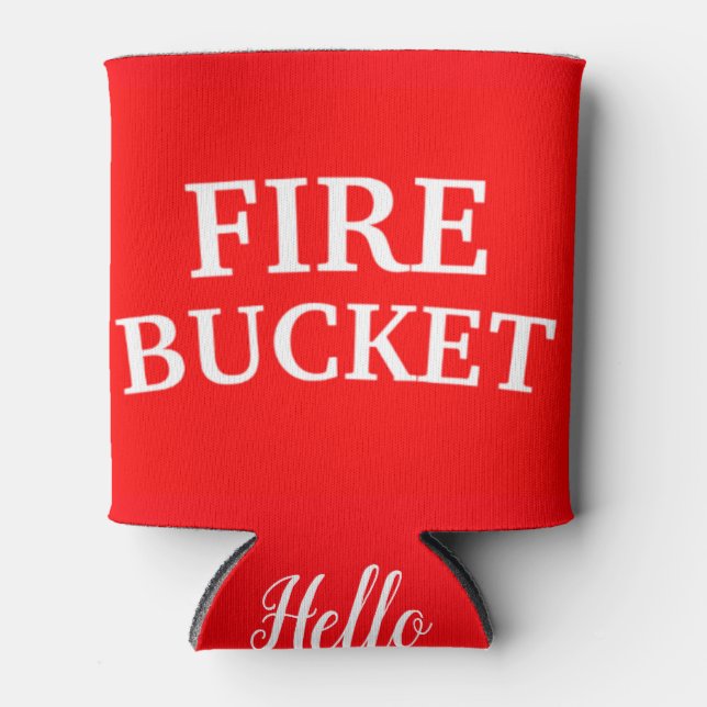 ENFRIADOR DE LATAS CUBO DE INCENDIO (Anverso)