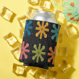 Enfriador De Latas Cuello Starburst Moderno De Mediados Del Siglo